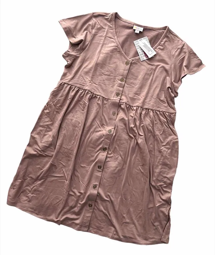 Heidi - Solid Elderberry Mauve