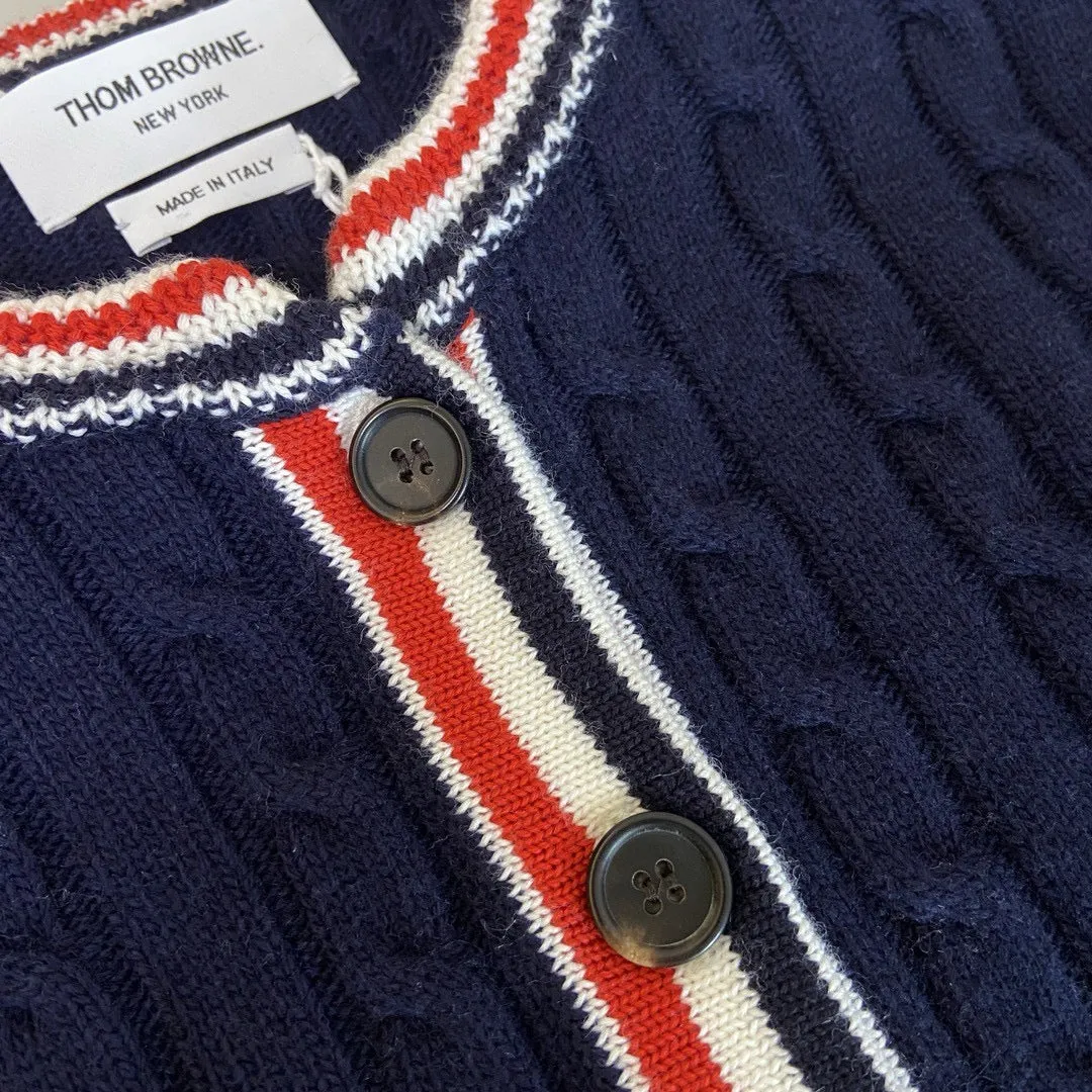 Heritage Cable-Knit Cardigan