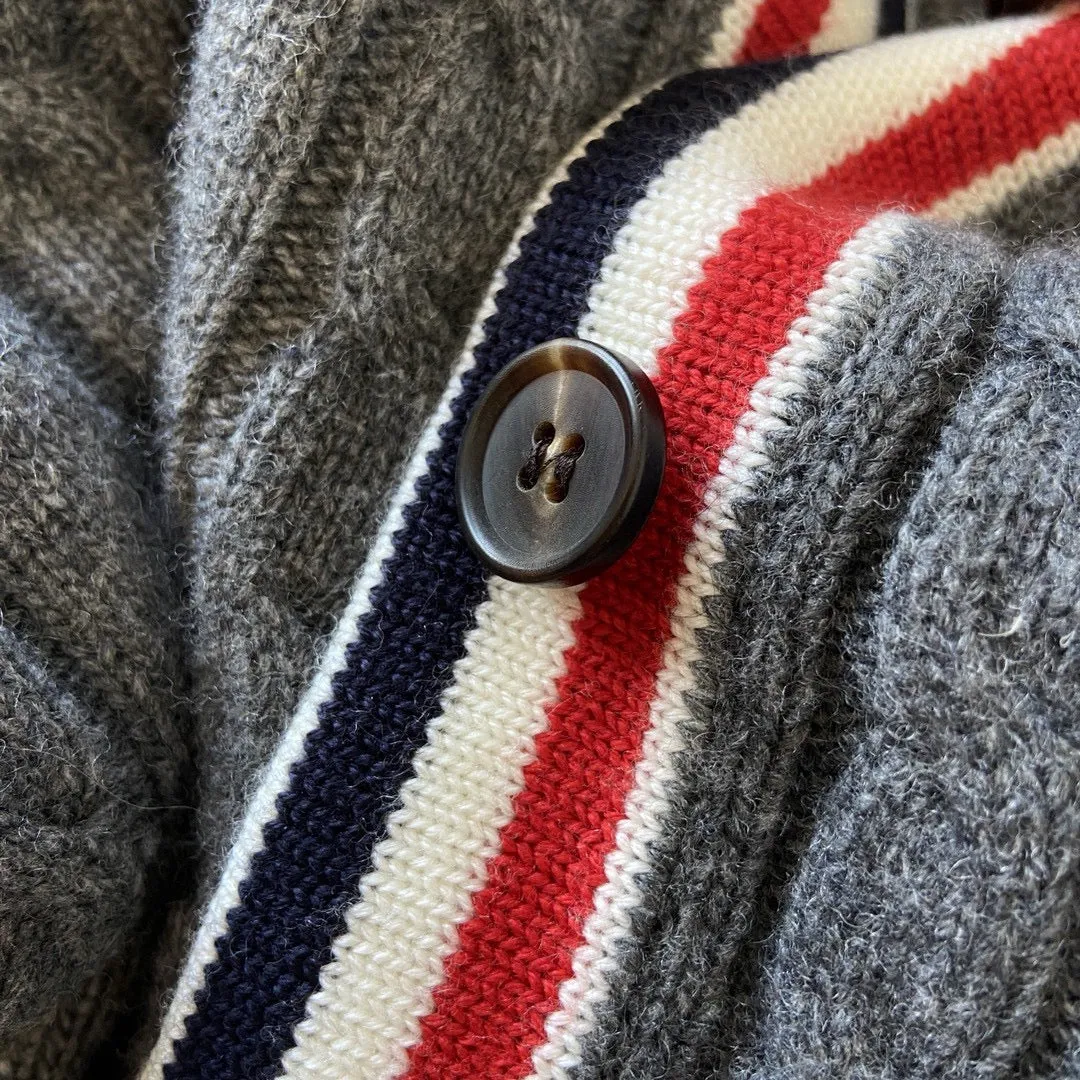Heritage Cable-Knit Cardigan