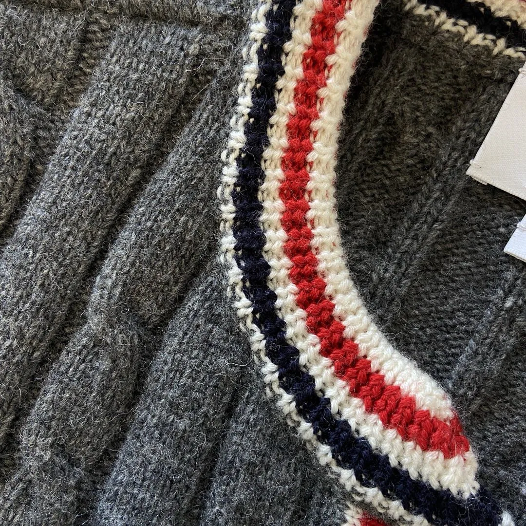 Heritage Cable-Knit Cardigan