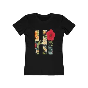 Hi Floral Hawaii Womens Tee