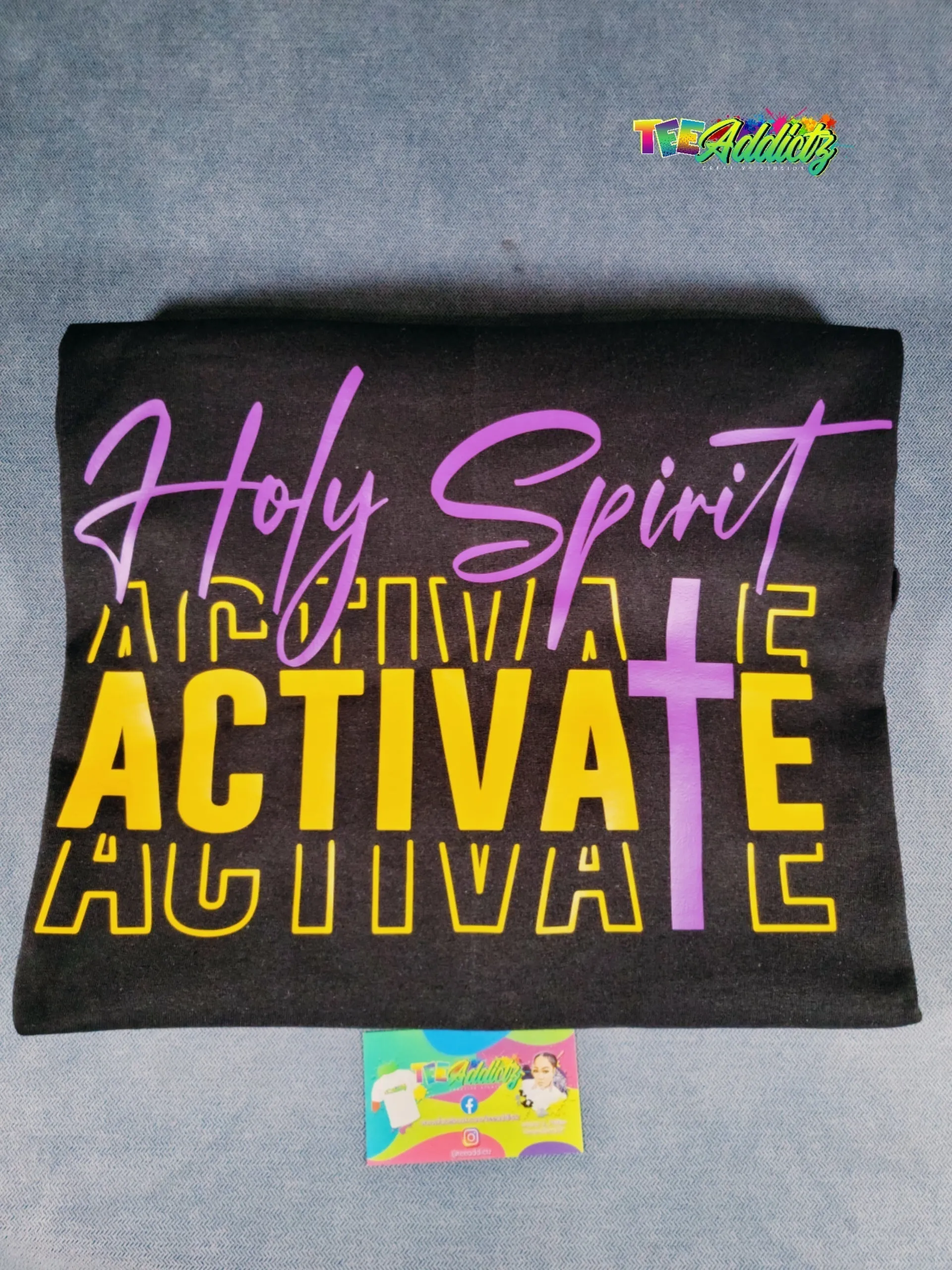Holy Spirit Activate Statement Tee
