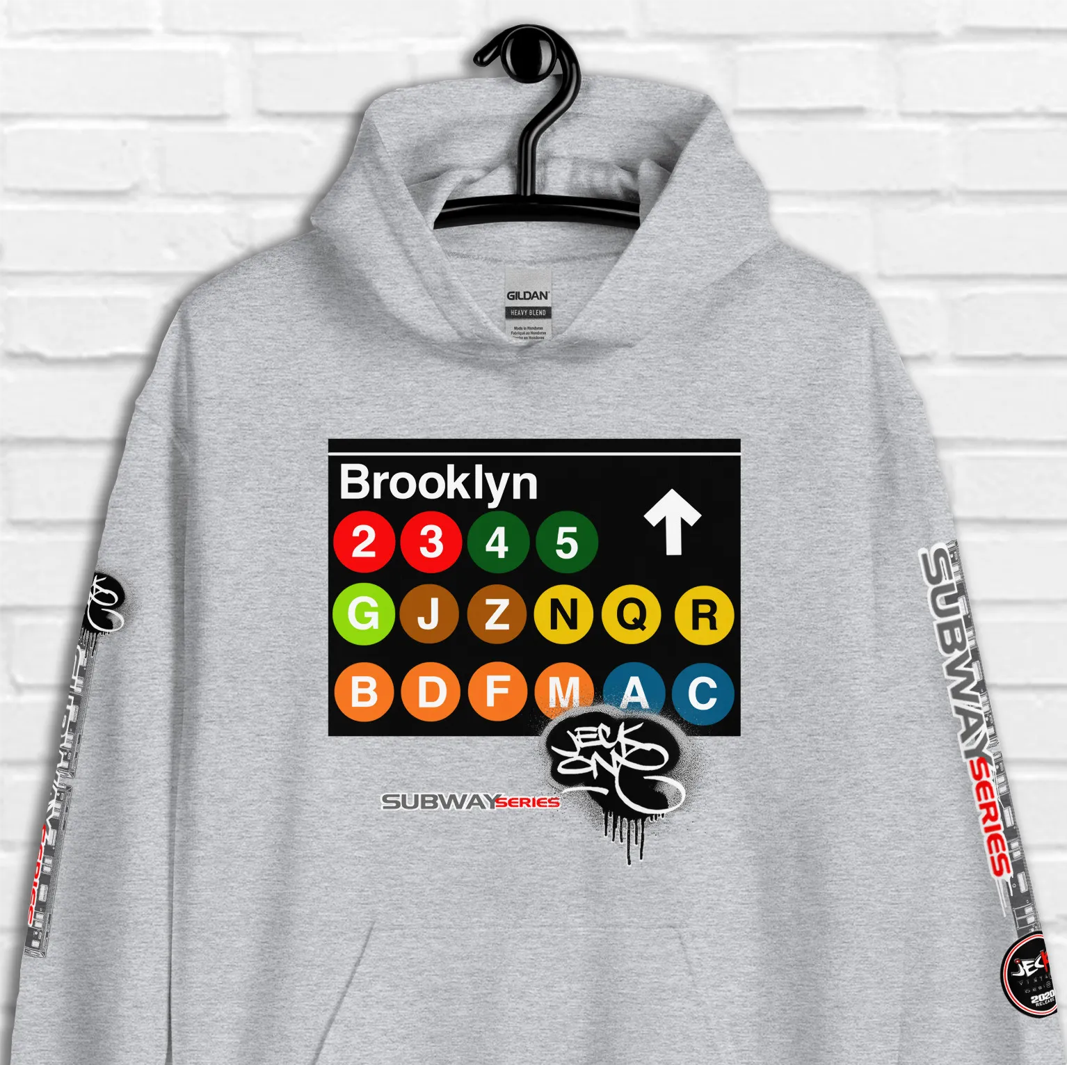 HOODIE (uniSex) : BROOKLYN -(2020 upgraded classic)