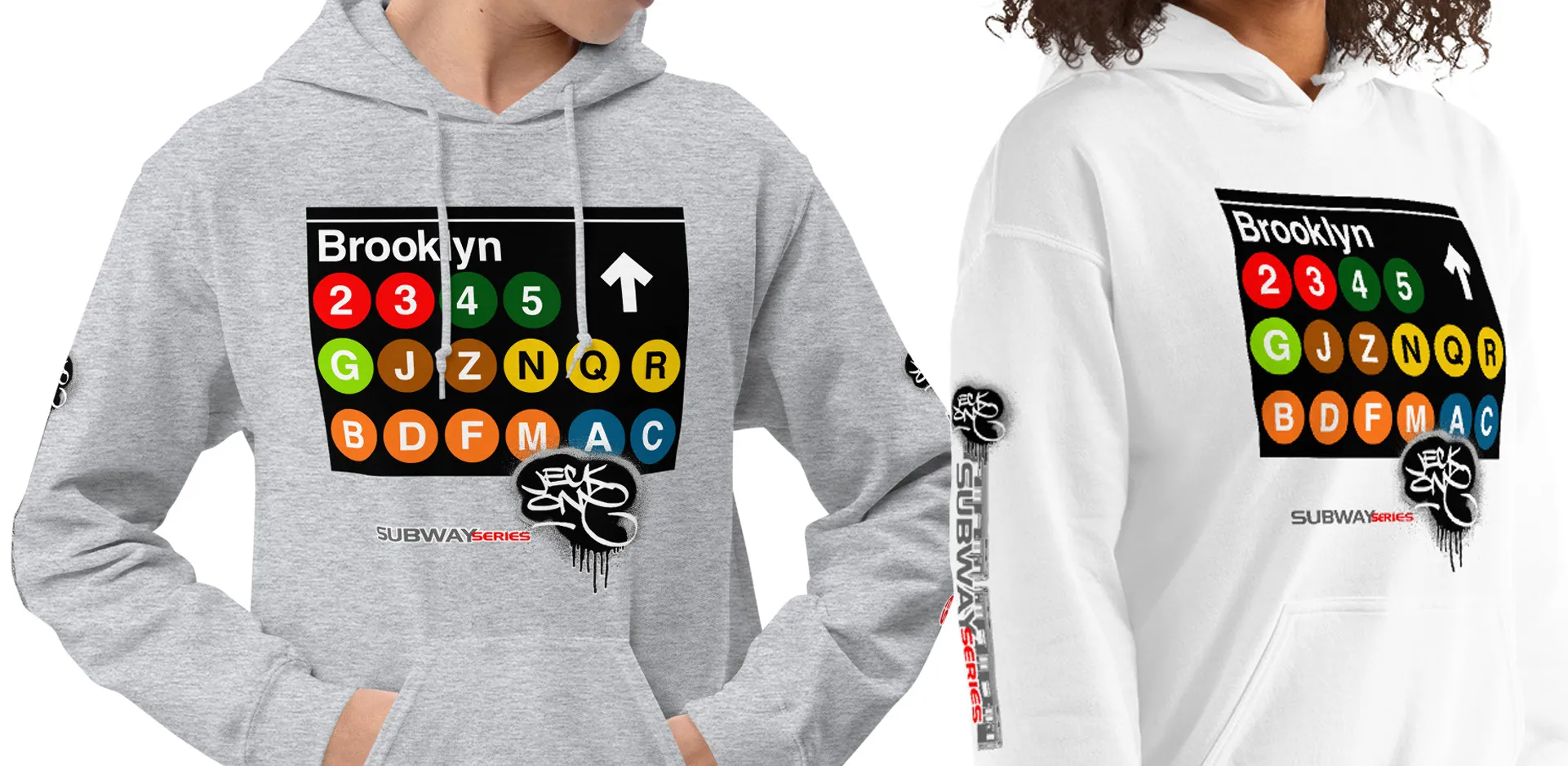HOODIE (uniSex) : BROOKLYN -(2020 upgraded classic)