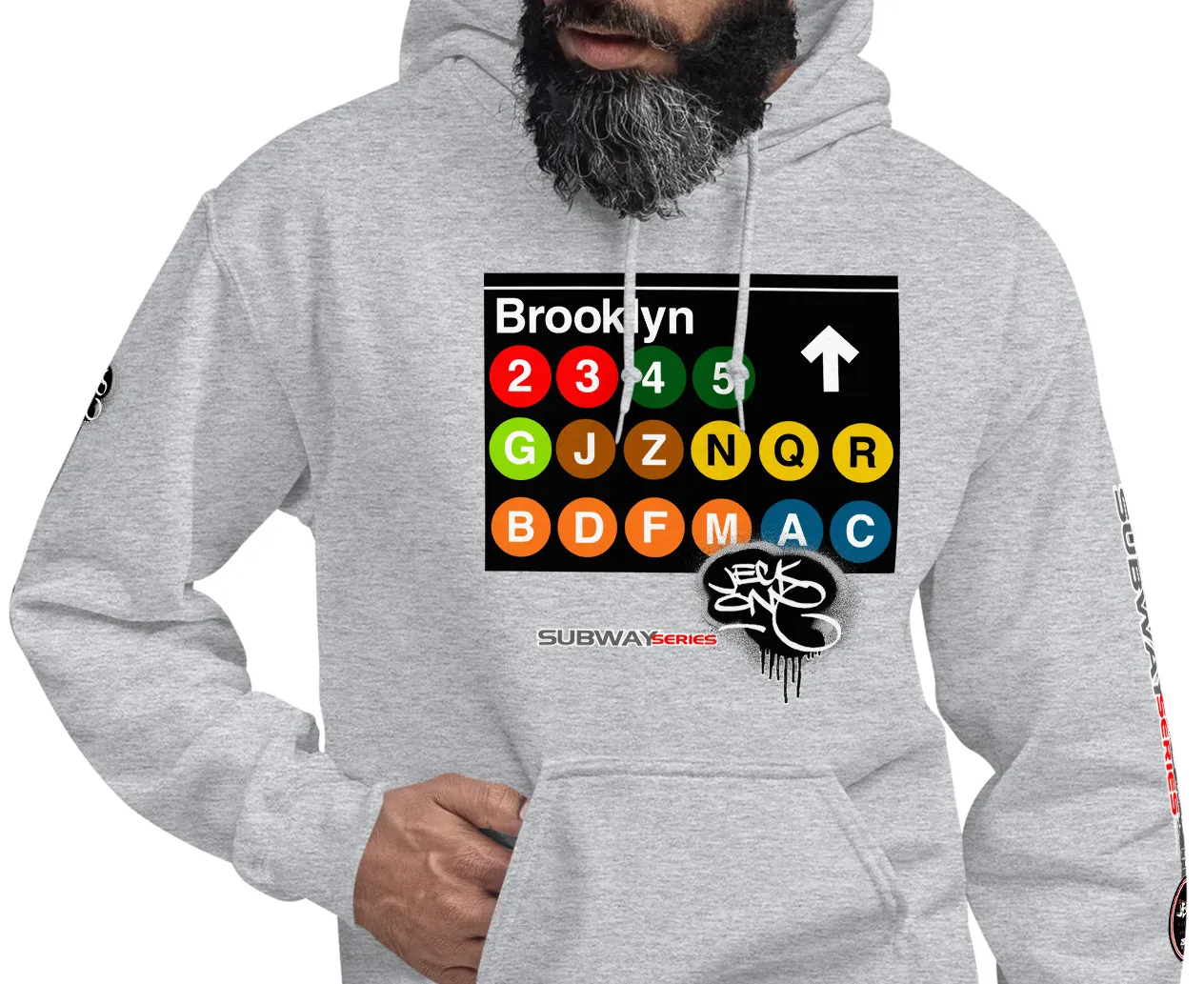 HOODIE (uniSex) : BROOKLYN -(2020 upgraded classic)