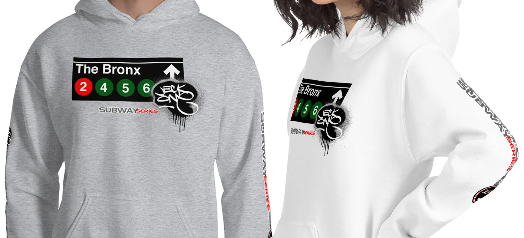 HOODIE (uniSex) : THE BRONX  -(2020 upgraded classic)