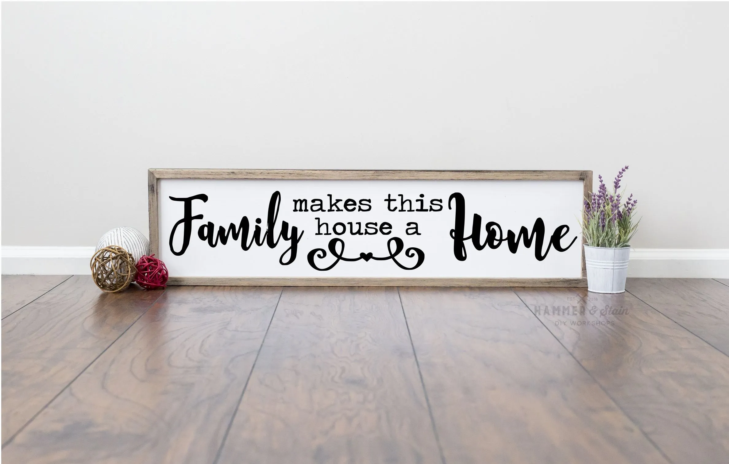 Horizontal Oversized Planks
