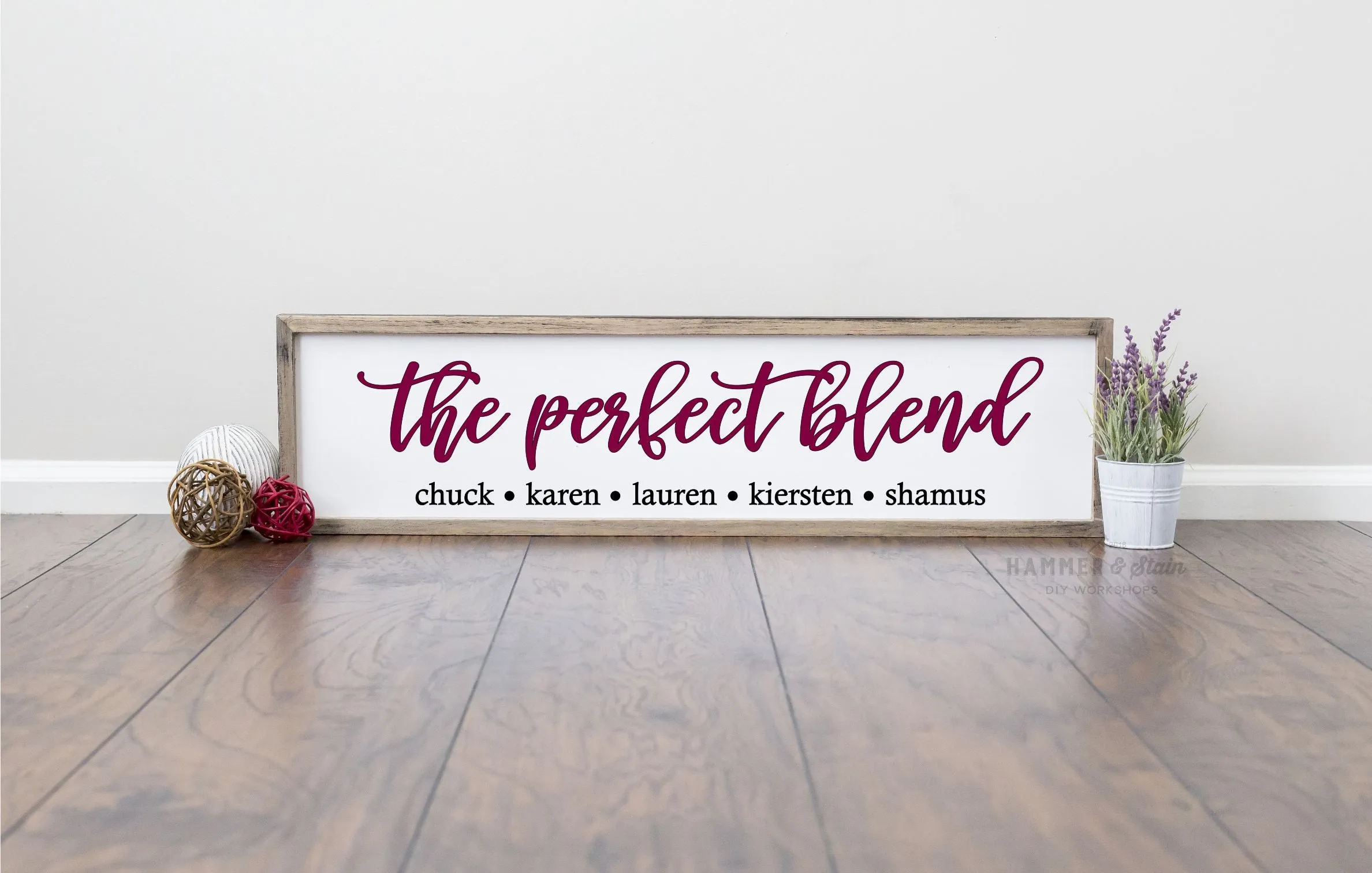 Horizontal Oversized Planks