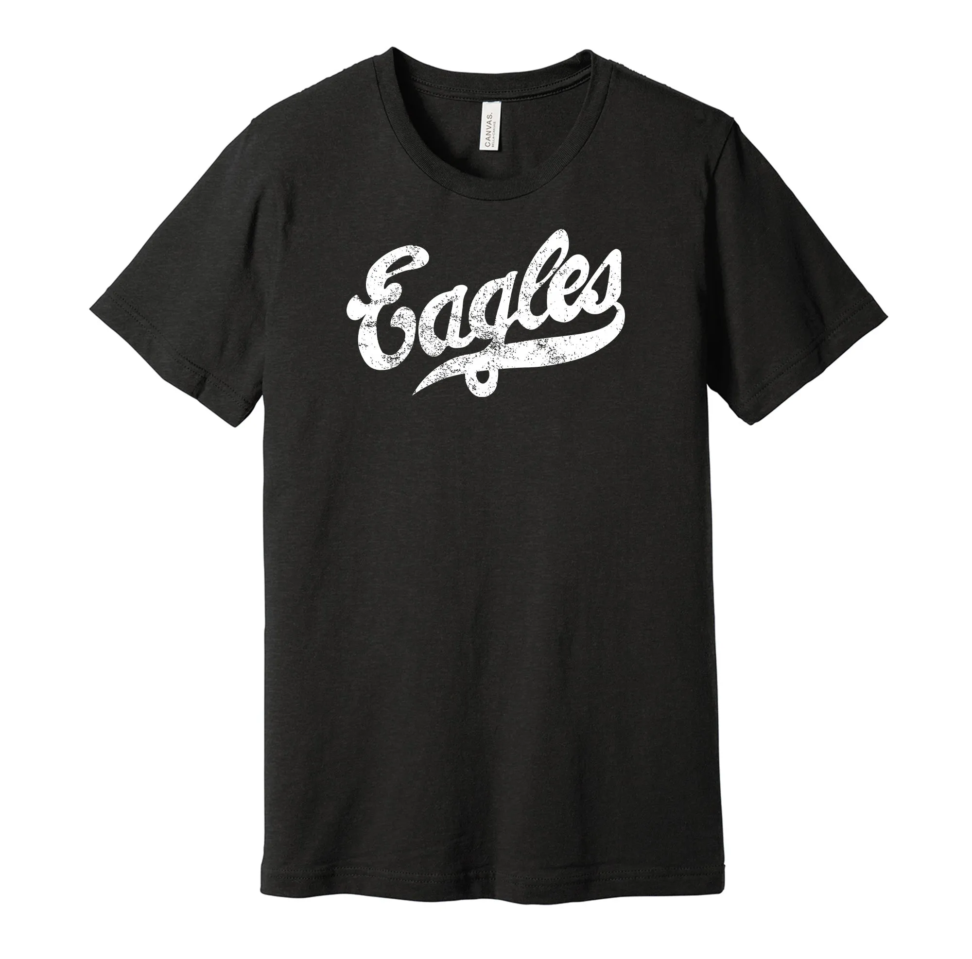 Houston/Newark Eagles Distressed Logo Shirt - Defunct Negro Baseball Team - Celebrate Black Heritage and History - Hyper Than Hype