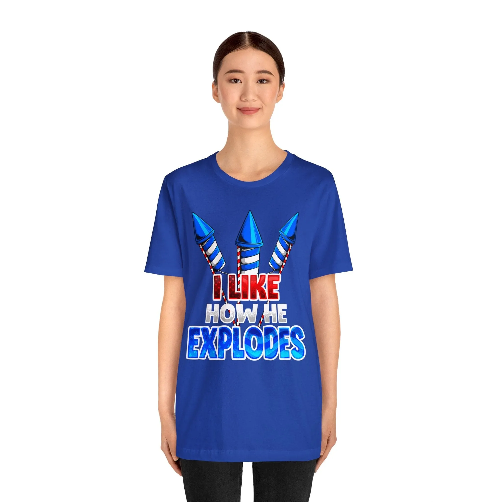I Like How He Explodes Deluxe Unisex Tee 2024