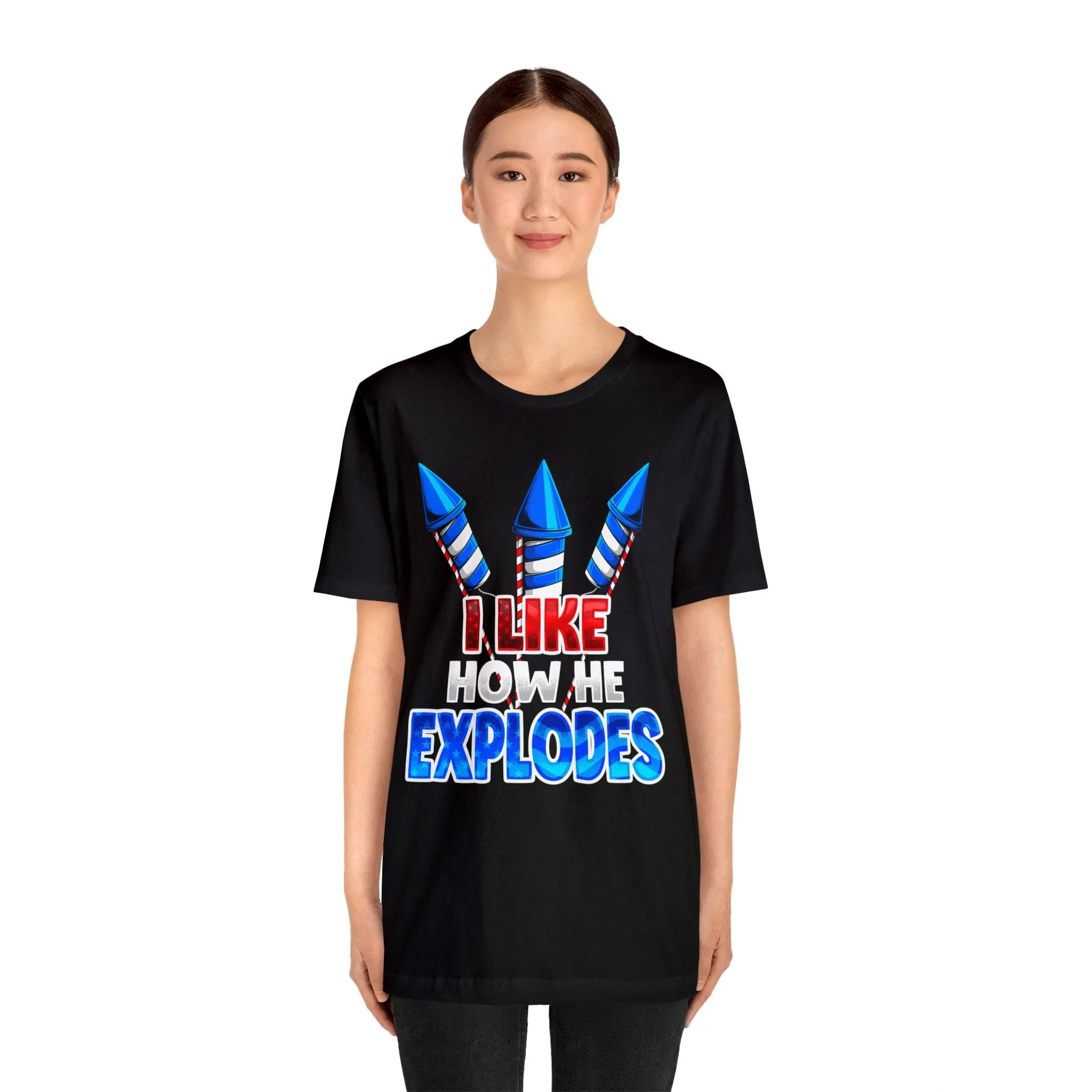 I Like How He Explodes Deluxe Unisex Tee 2024