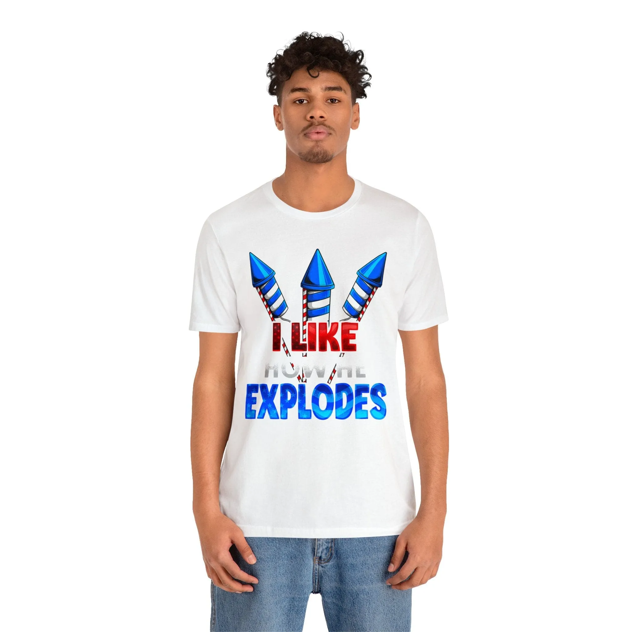 I Like How He Explodes Deluxe Unisex Tee 2024