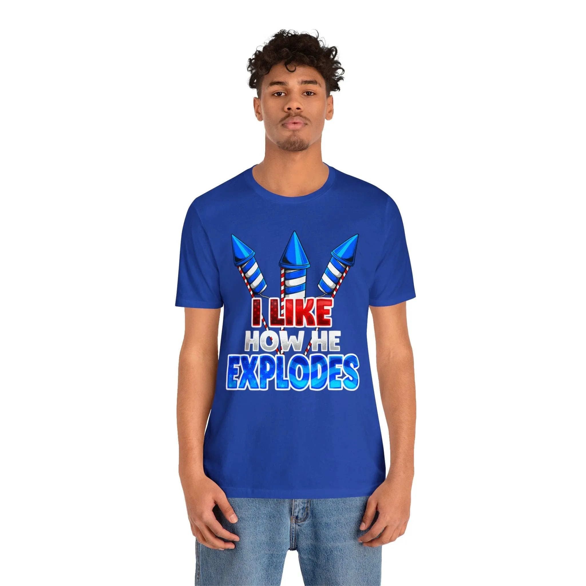 I Like How He Explodes Deluxe Unisex Tee 2024