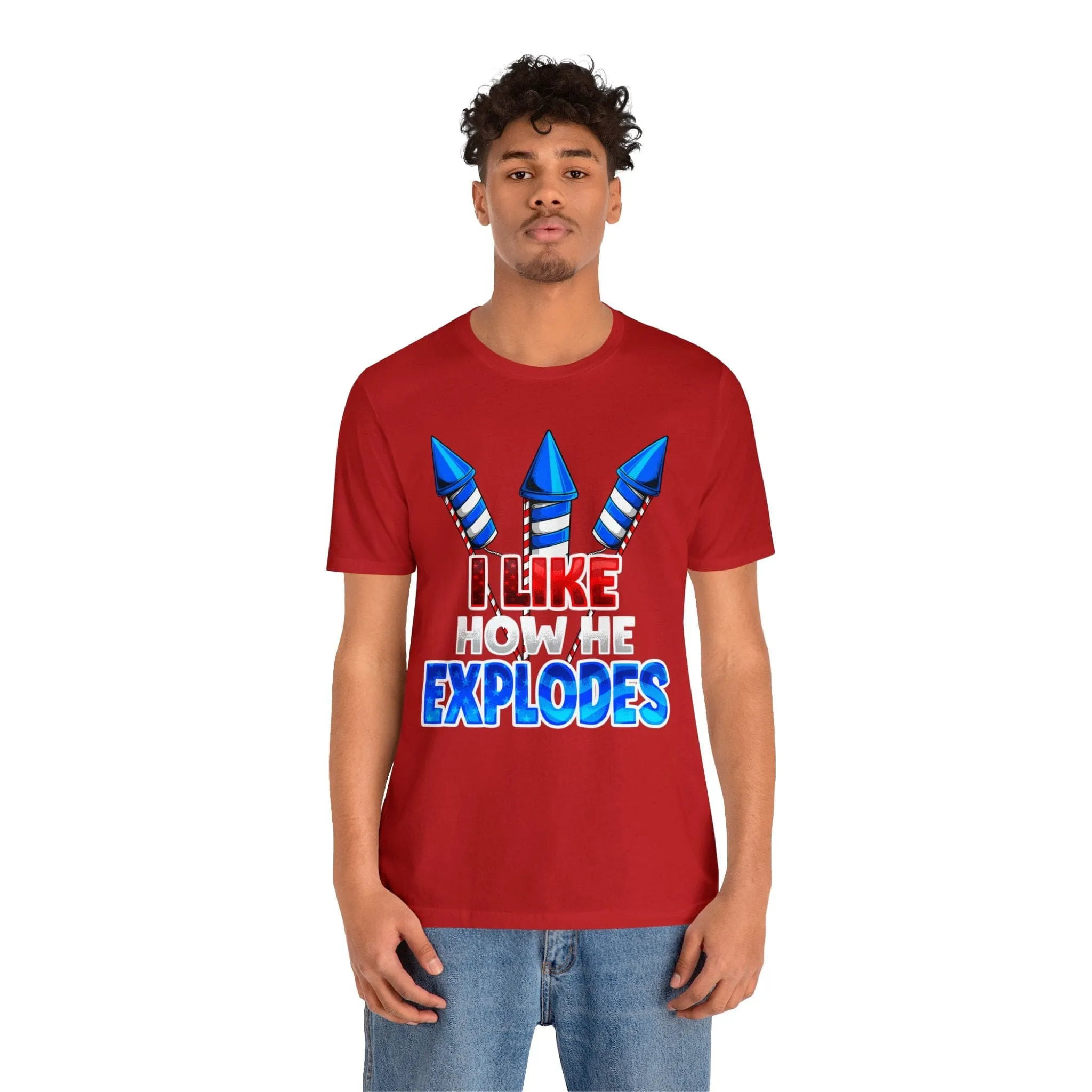I Like How He Explodes Deluxe Unisex Tee 2024