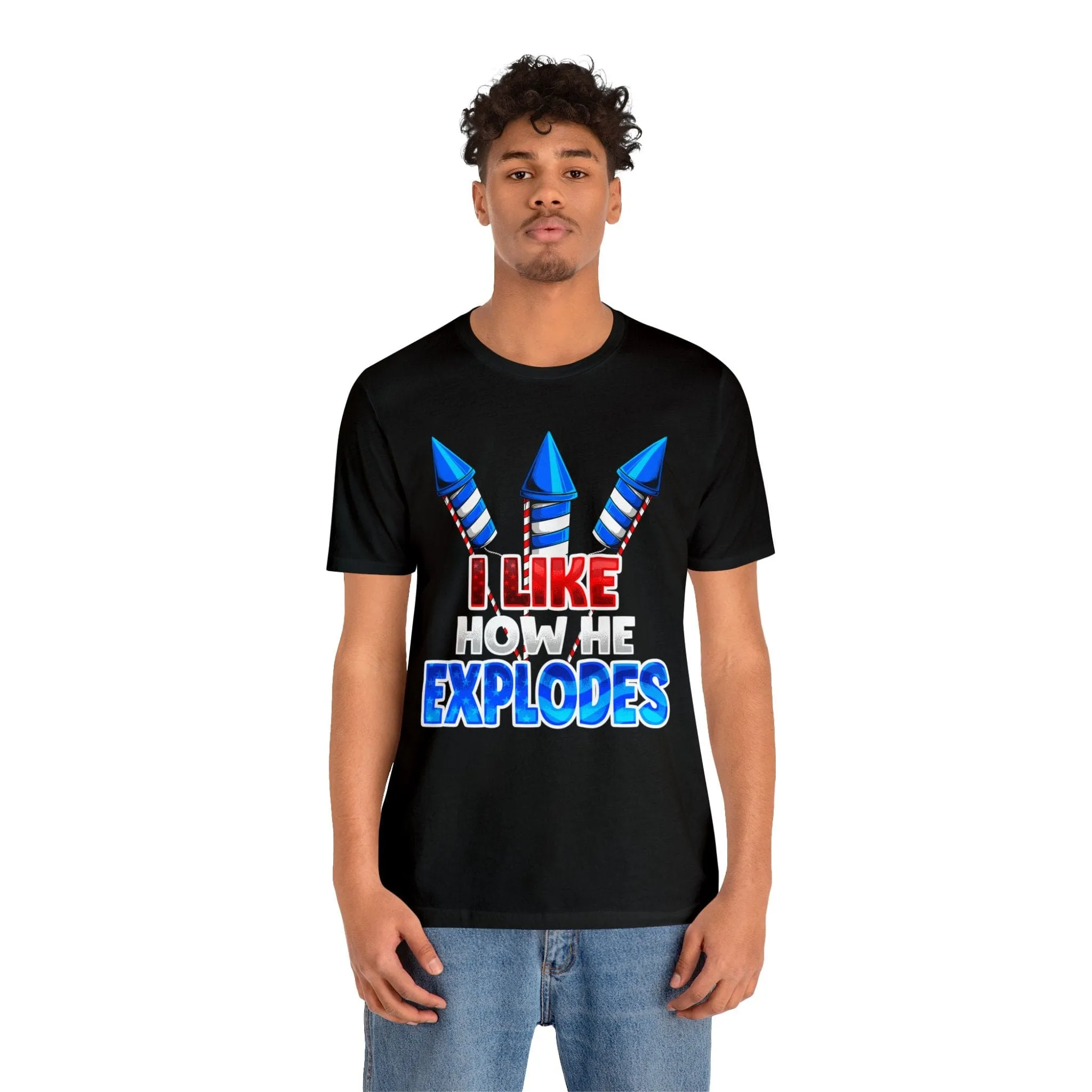I Like How He Explodes Deluxe Unisex Tee 2024