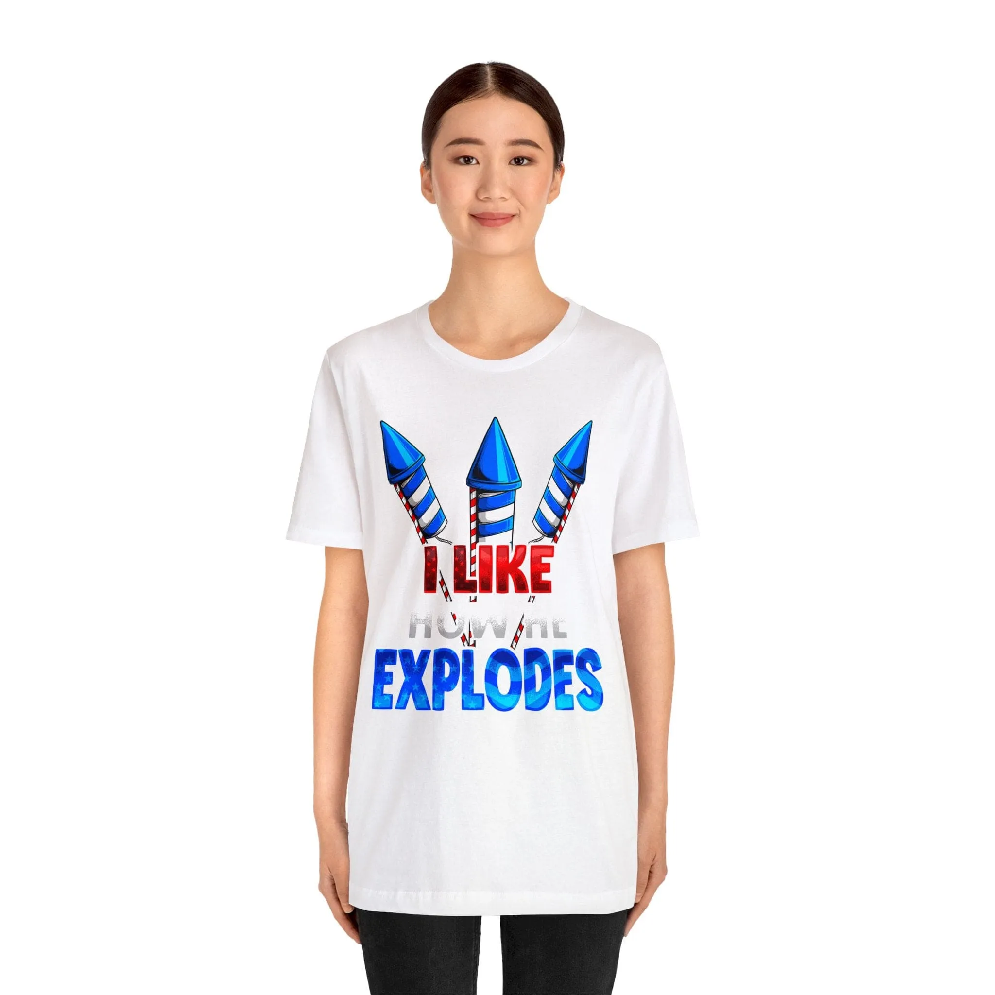 I Like How He Explodes Deluxe Unisex Tee 2024