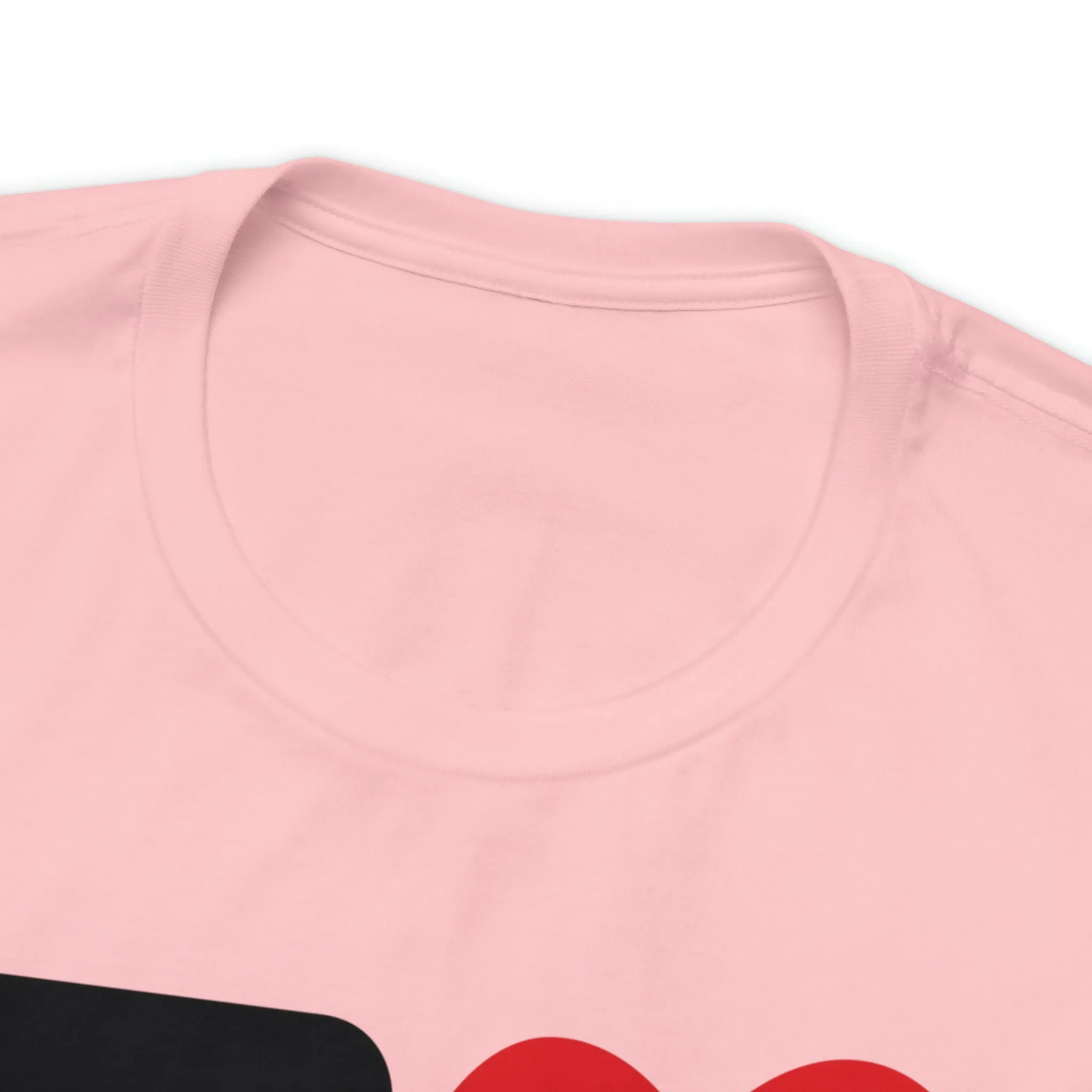 I Love XO Happy Valentine's Day T-Shirt | Sweetheart Love Tee |  Bella Canvas 3001 Unisex |  I Love You Short Sleeve Tshirt