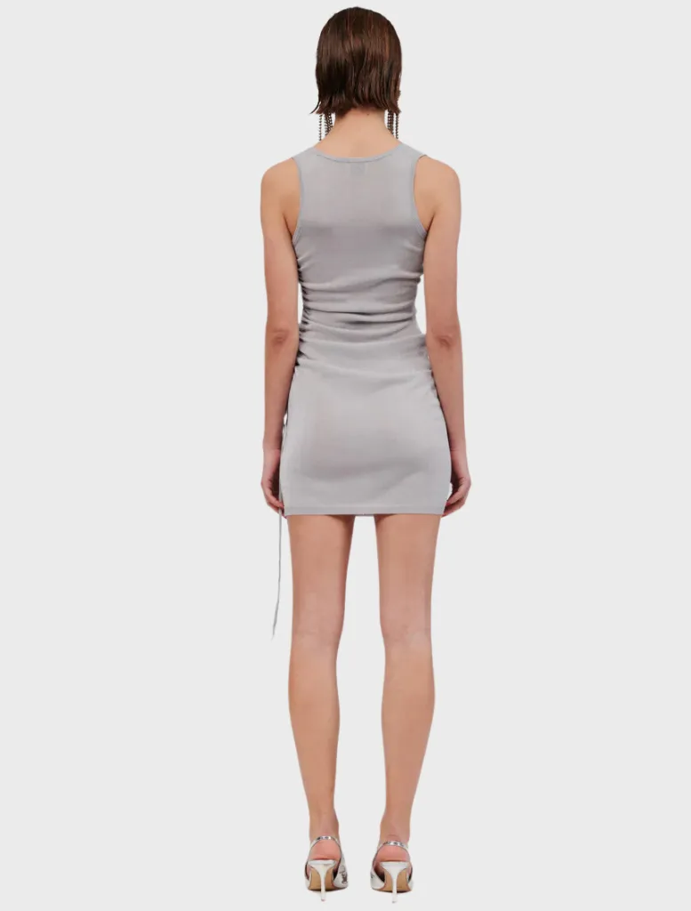Ibiza  Mini Dress - Silver