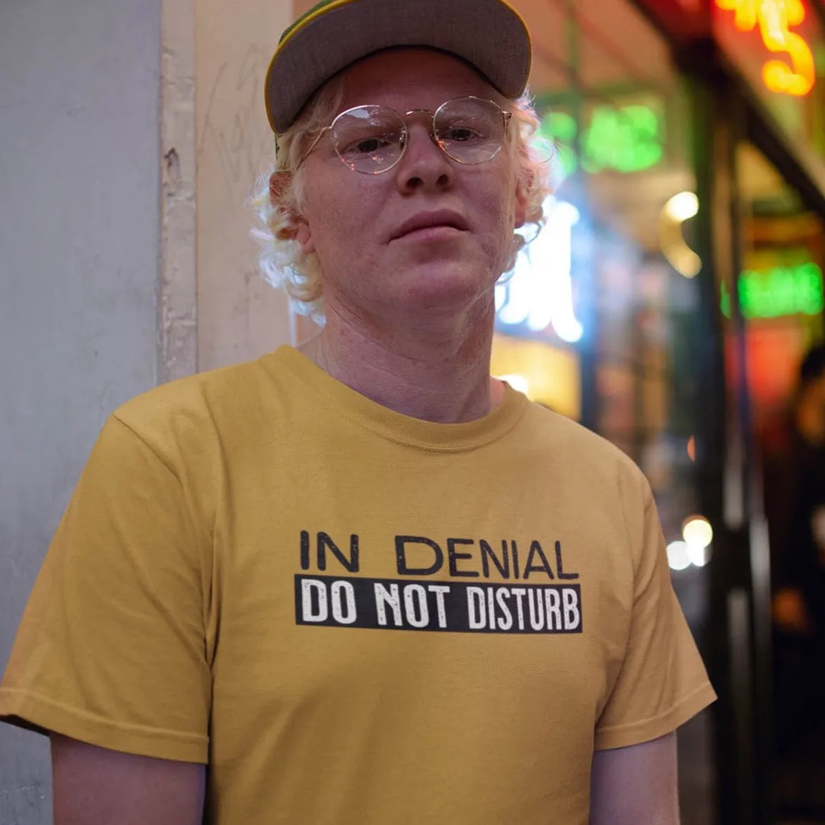 In Denial Do Not Disturb t-shirt