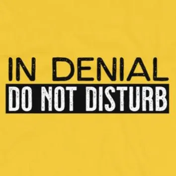 In Denial Do Not Disturb t-shirt