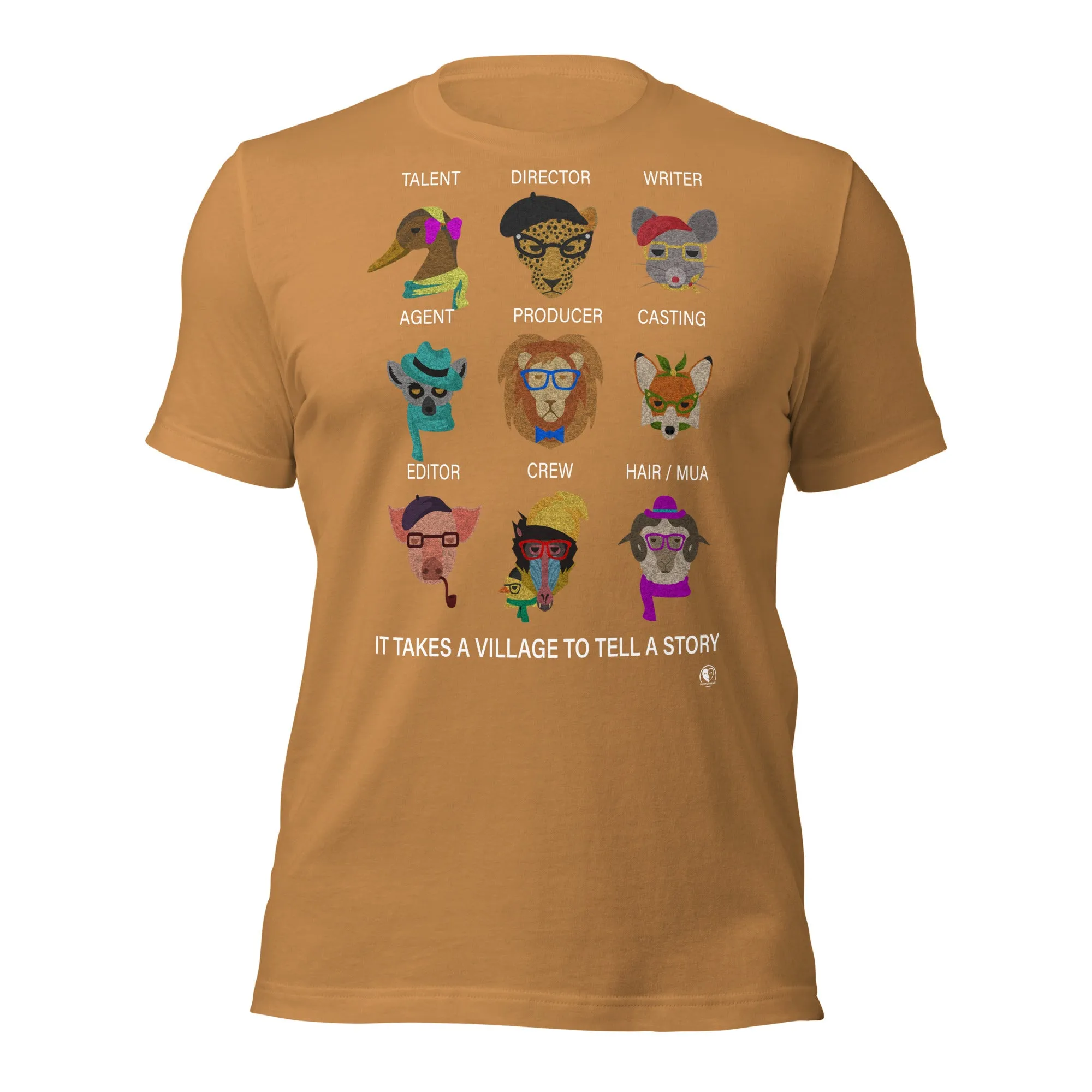 It Takes A Village Animals - Short-Sleeve Staple Unisex T-Shirt