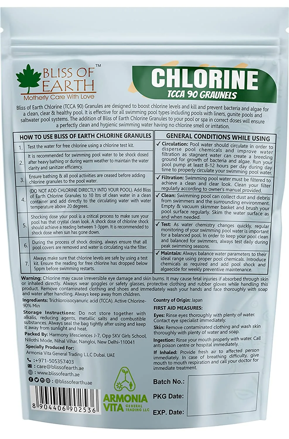 Japanese Chlorine Powder 907gm