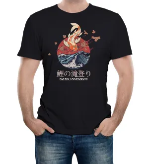 Japanese Koi Carp Mens T-Shirt