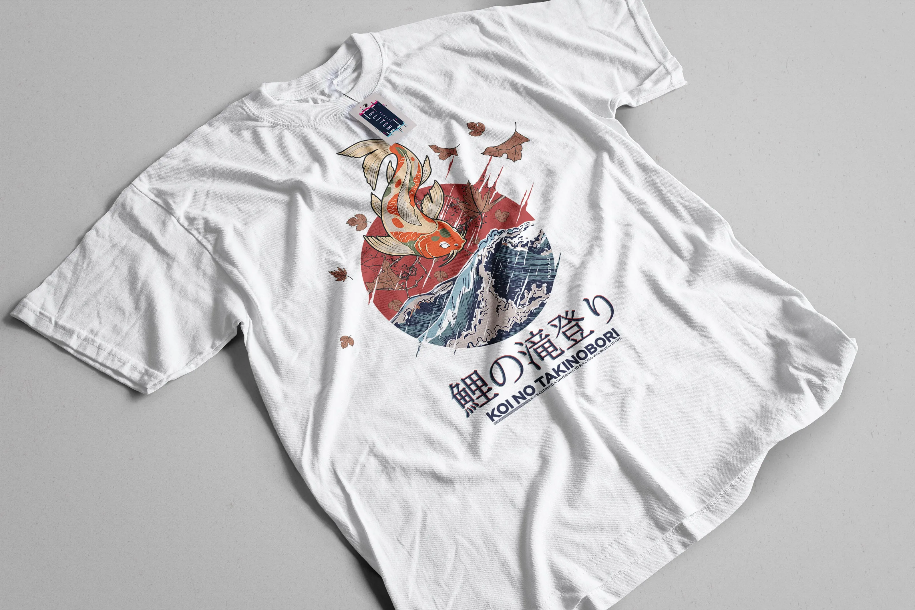 Japanese Koi Carp Mens T-Shirt