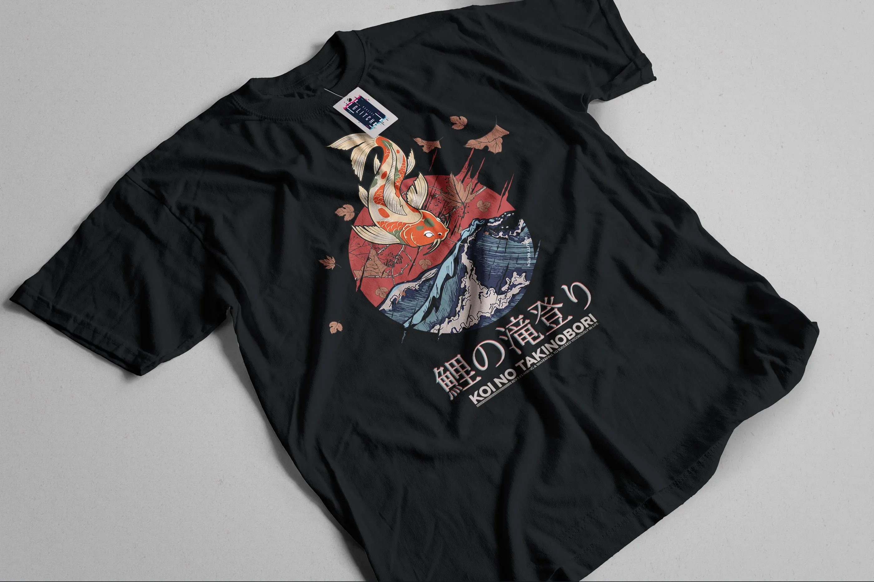 Japanese Koi Carp Mens T-Shirt