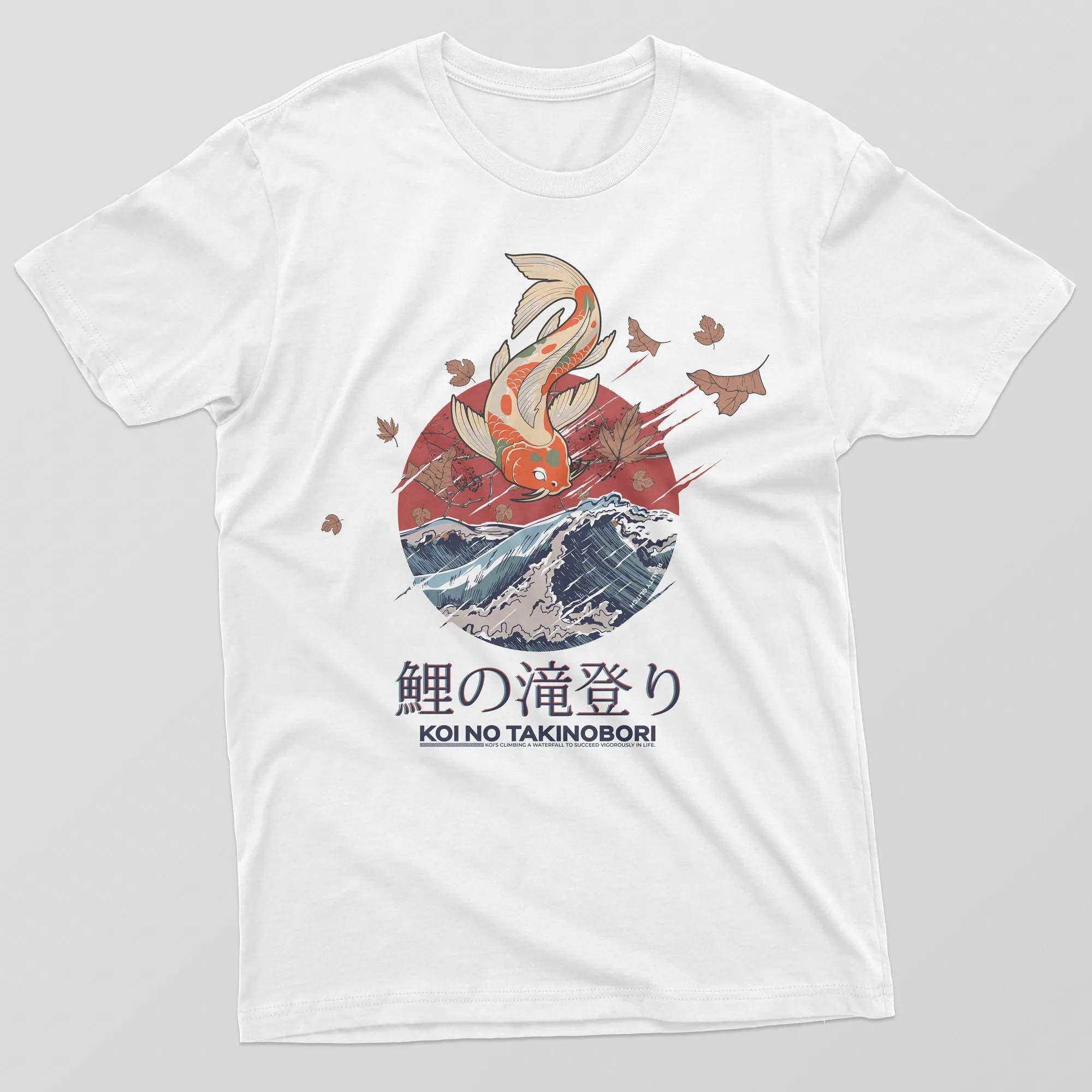 Japanese Koi Carp Mens T-Shirt