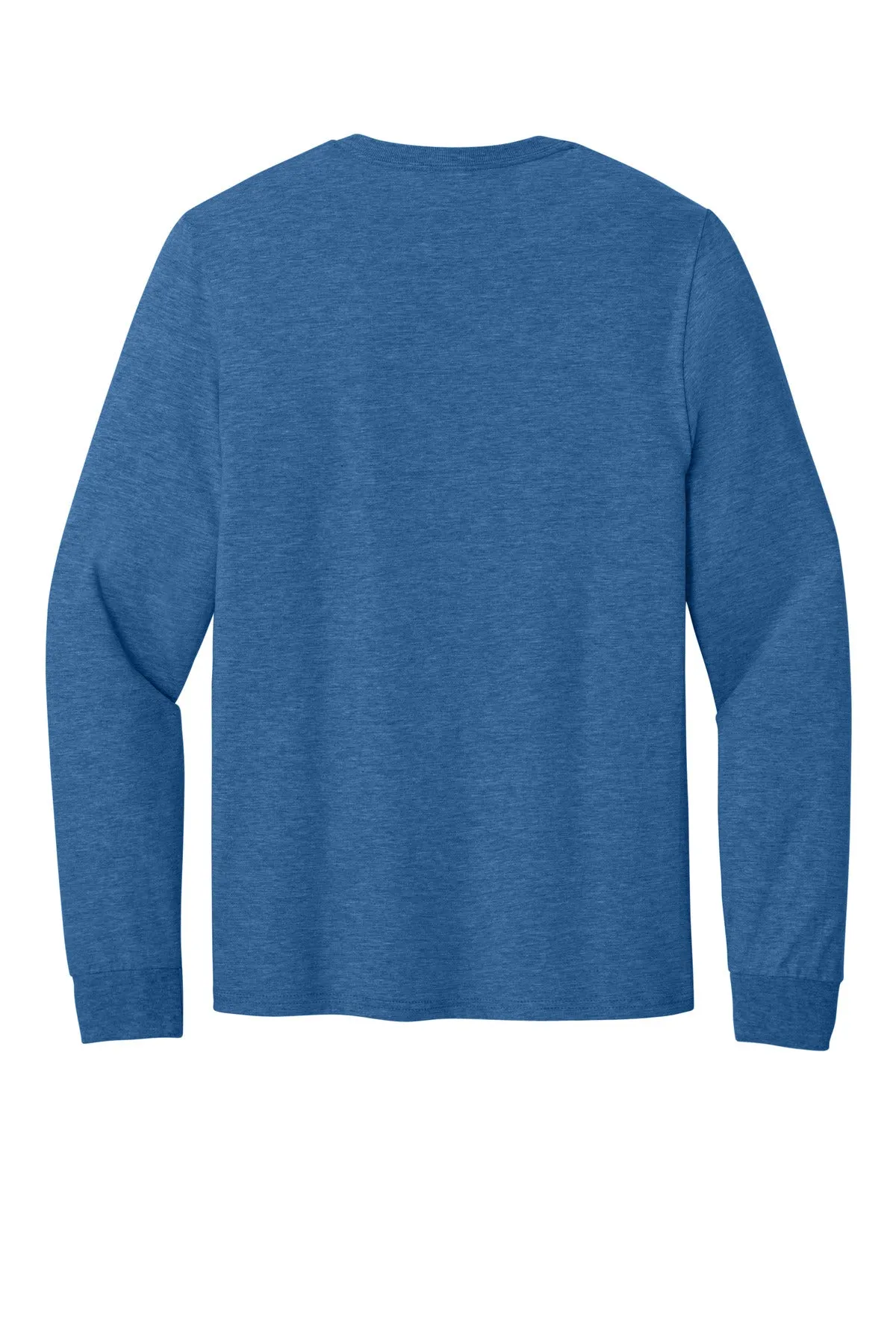 Jerzees Classics Unisex Cotton Long Sleeve T-Shirt 363L Retro Heather Royal