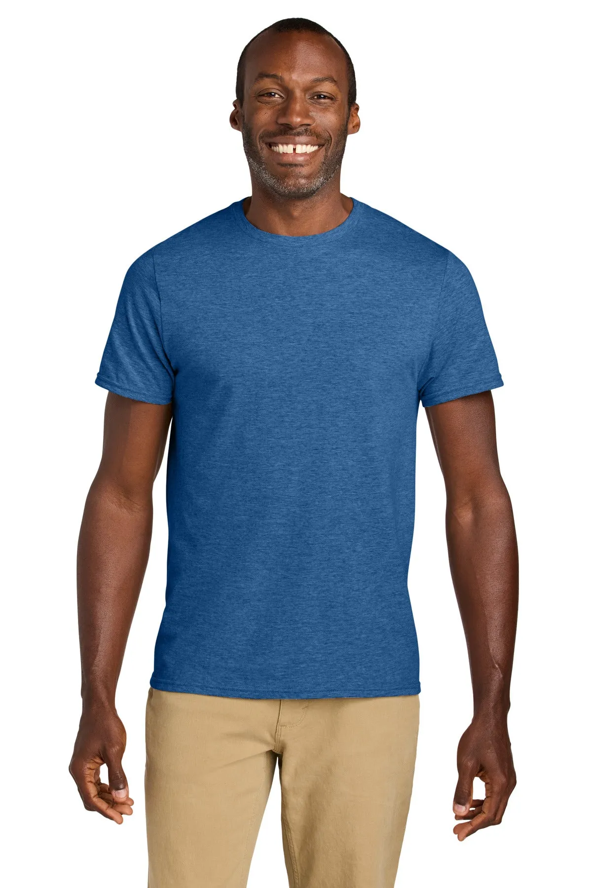 Jerzees Classics Unisex Cotton T-Shirt 363M Retro Heather Royal