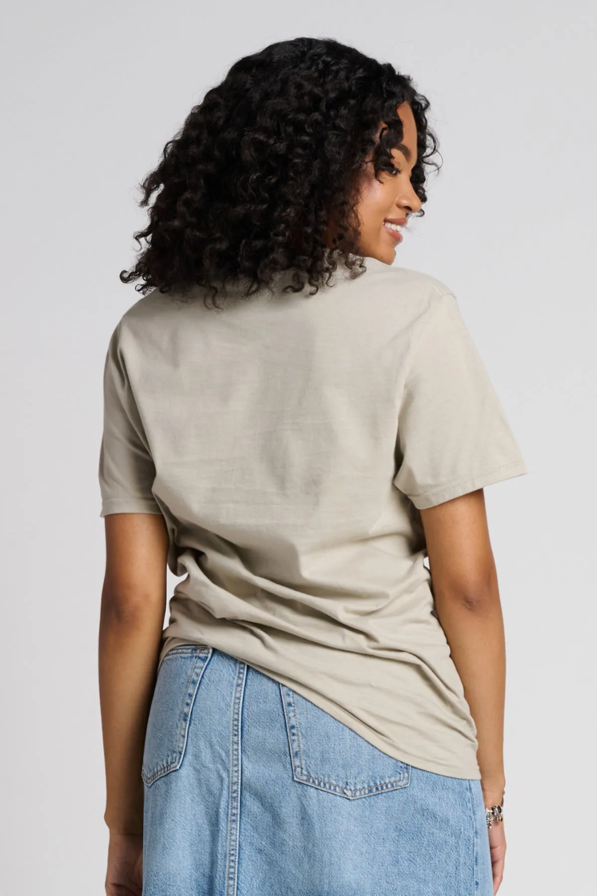 Jerzees Unisex Premium Combed Ring Spun Cotton Tee 570M Clay
