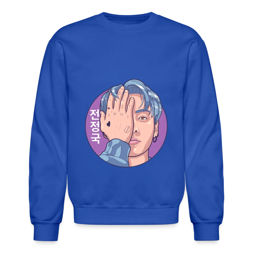 Jungkook Hand Dopamine Dressing Crewneck Sweatshirt