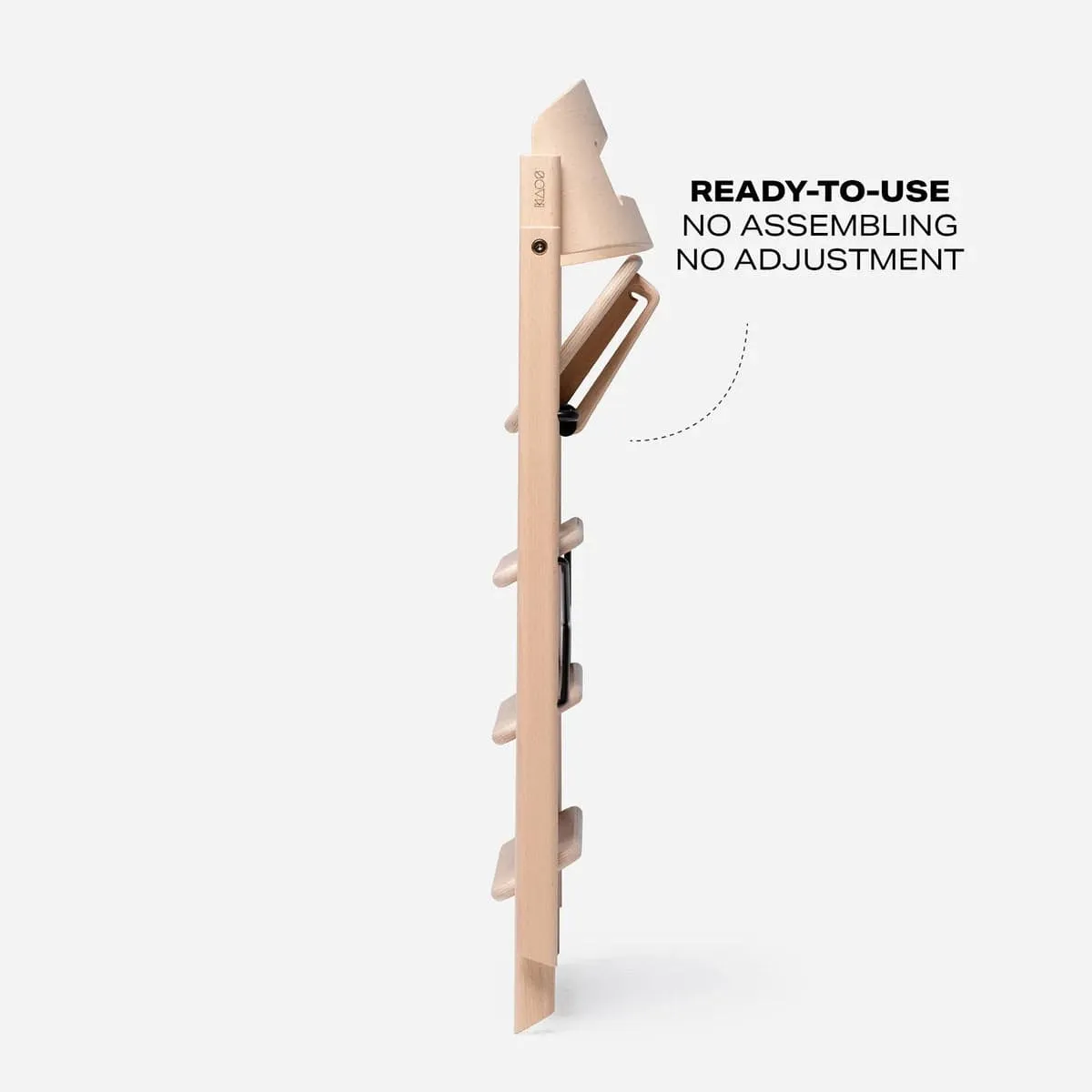 KAOS Klapp Highchair - Smooth Beech / Natural