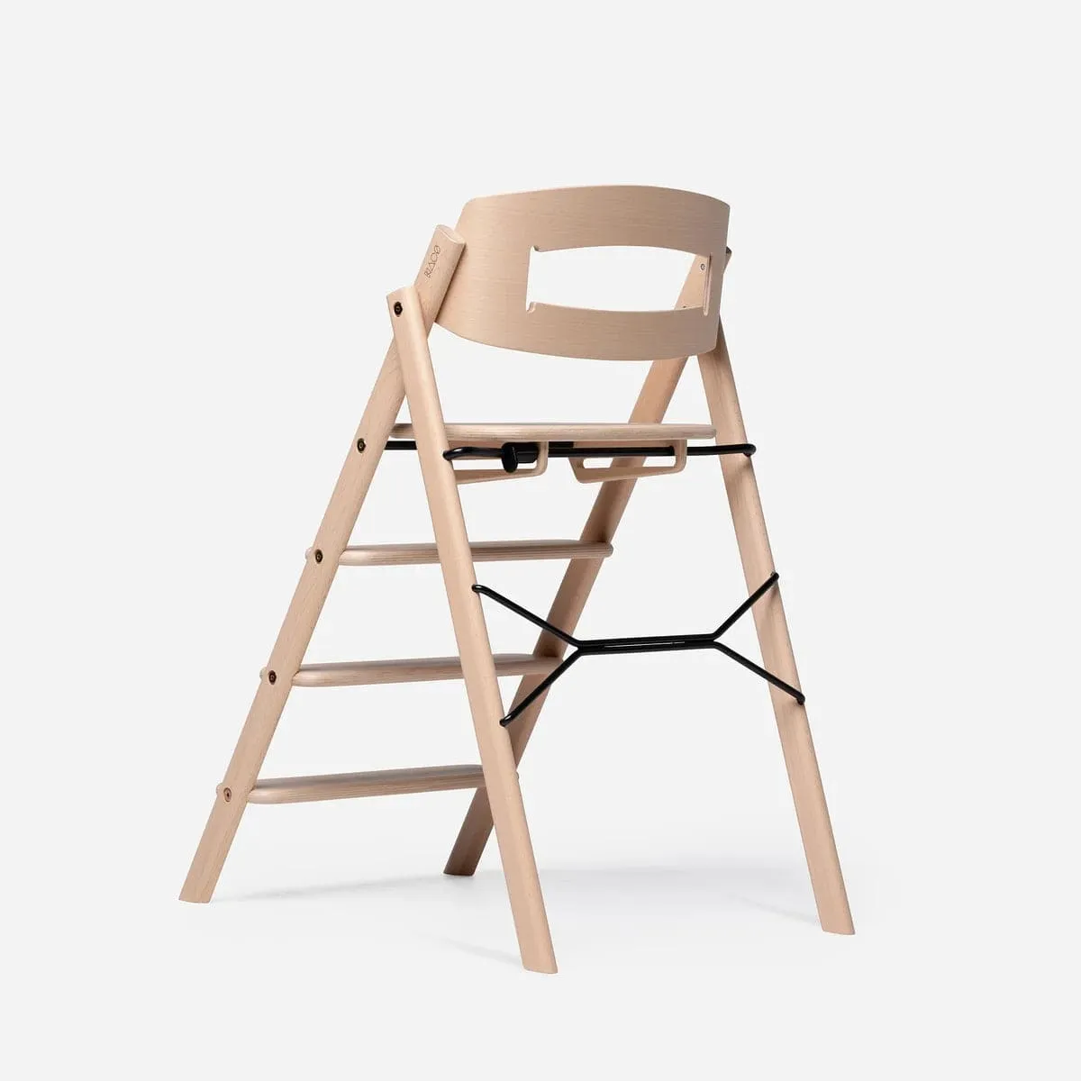 KAOS Klapp Highchair - Smooth Beech / Natural