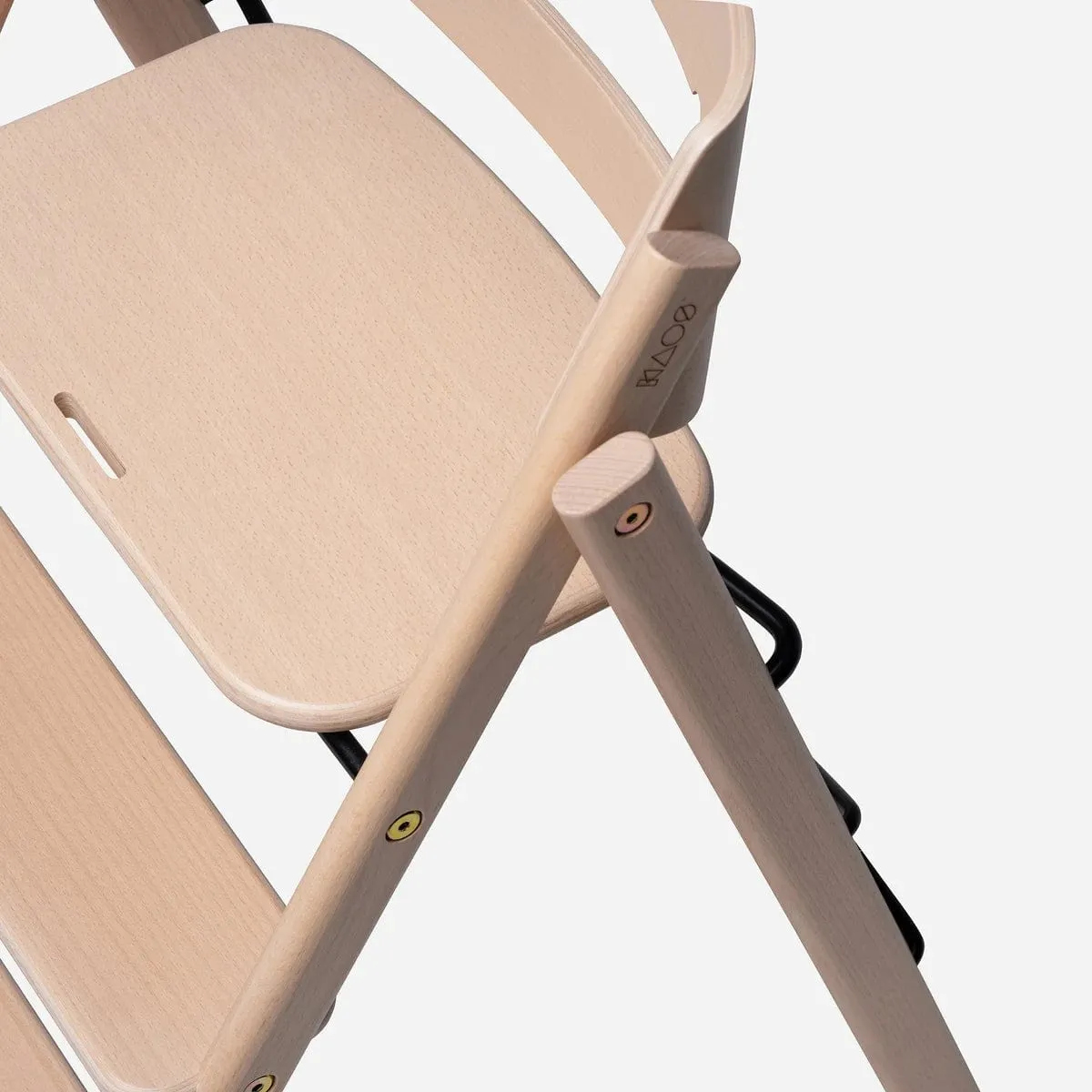 KAOS Klapp Highchair - Smooth Beech / Natural
