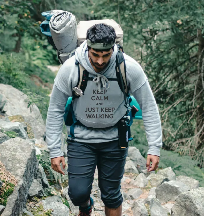 Keep Calm and Just Keep Walking – Camino de Santiago T-shirt l Hoodie l Pants