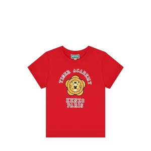 Kenzo Kids Tiger Academy Logo T-Shirt
