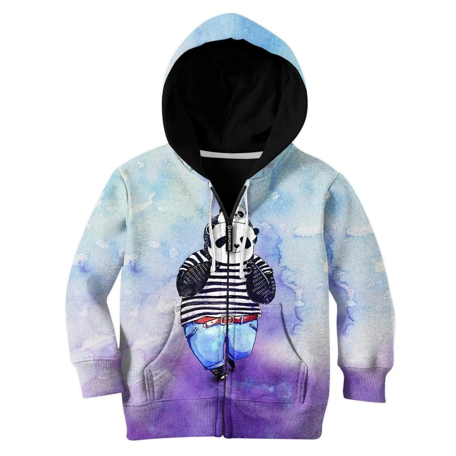 Kid Custom Cosplay Hoodies T-shirt Listen To Papa