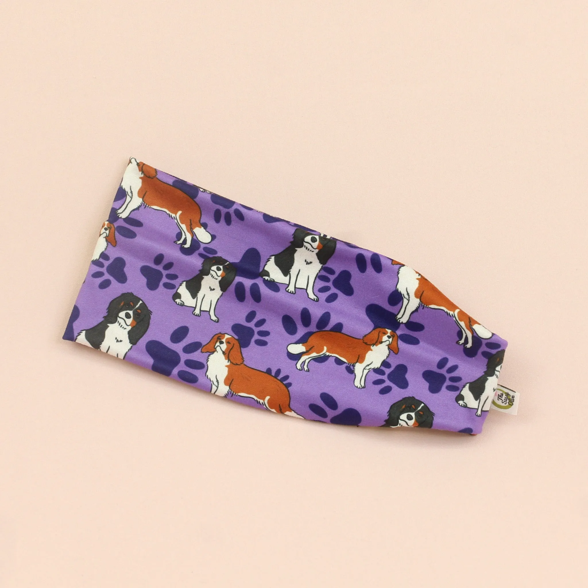 King Charles Spaniel Stretch Headband