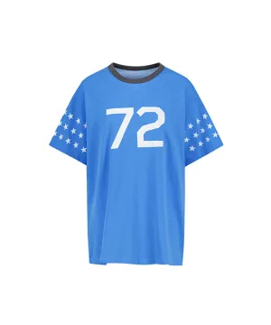 LE SONNET 72 Stars T-shirts - Blue