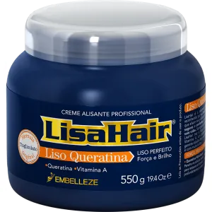 Lisahair Straightening Cream Smooth Keratin 550g