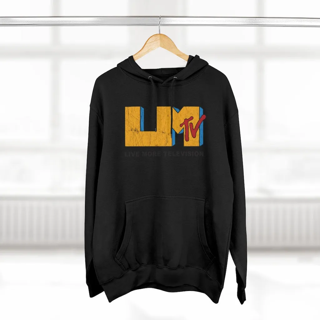 LiveMoreTv Vintage Unisex Premium Pullover Hoodie