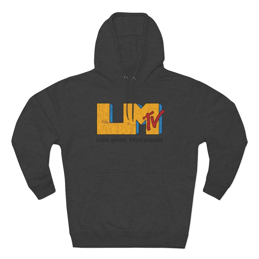 LiveMoreTv Vintage Unisex Premium Pullover Hoodie