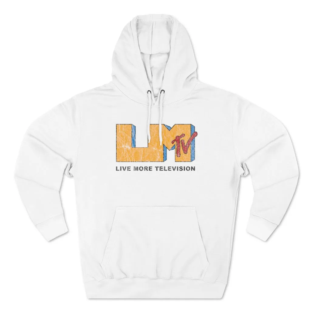LiveMoreTv Vintage Unisex Premium Pullover Hoodie