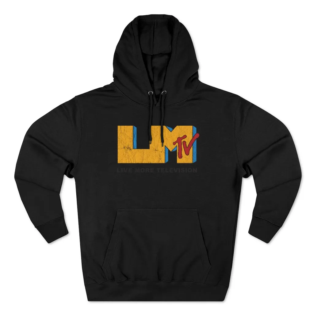 LiveMoreTv Vintage Unisex Premium Pullover Hoodie