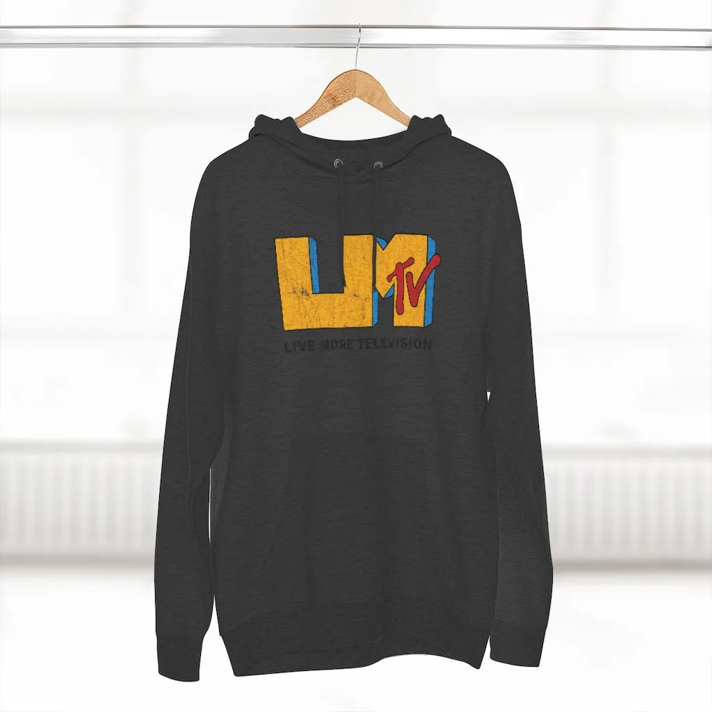 LiveMoreTv Vintage Unisex Premium Pullover Hoodie