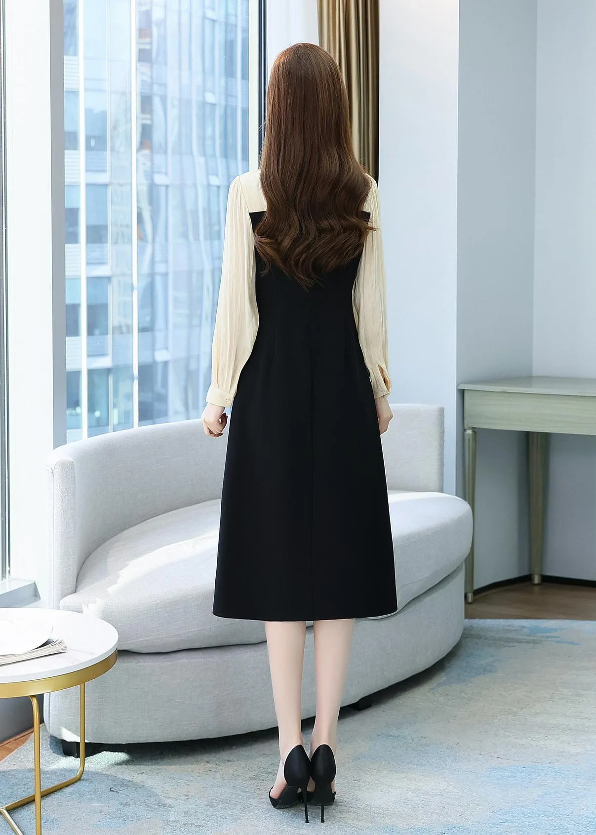 Long Sleeve Oversized Tea Tea Dress for Effortless Summer Style