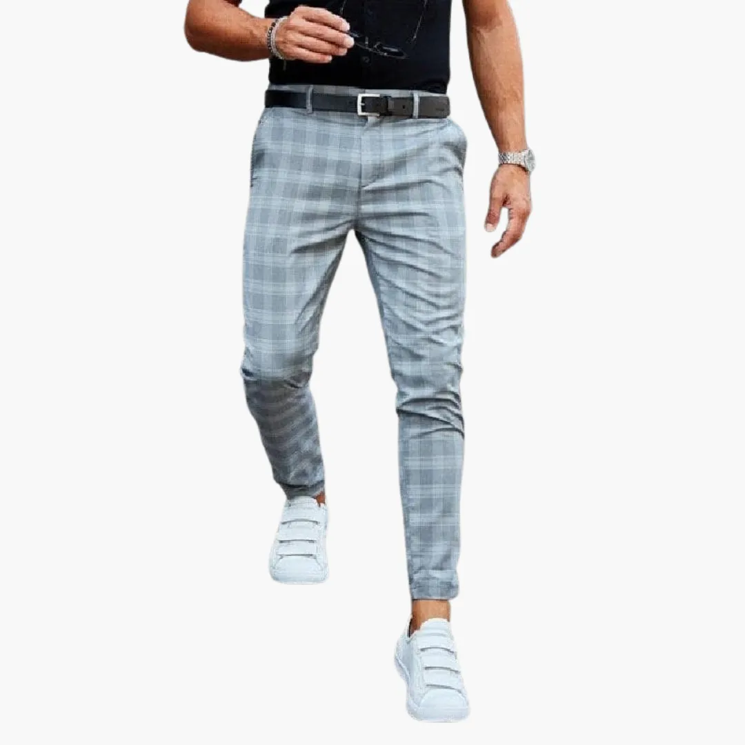 LUKAS | Stylish Checked Pants